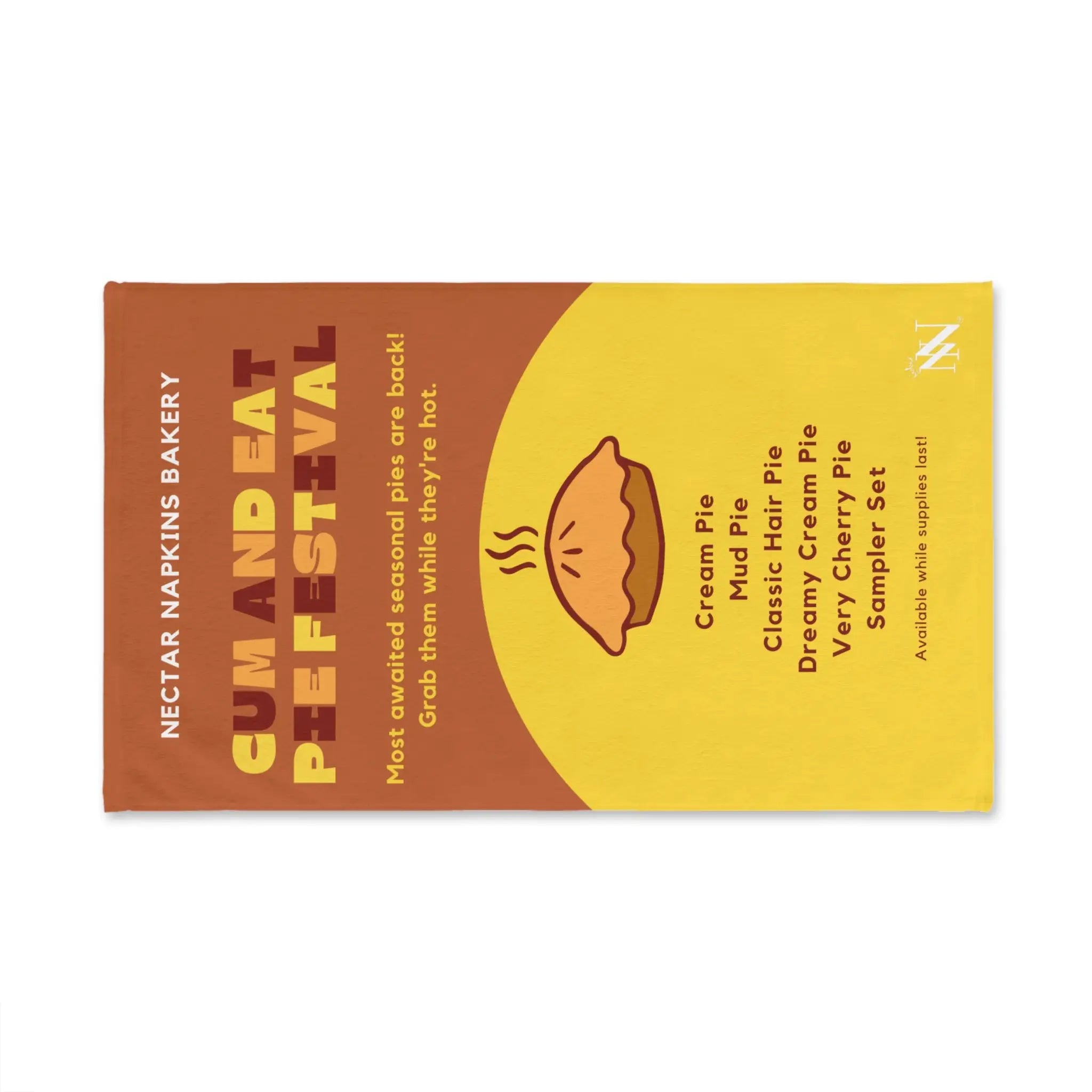 Cum Eat Pie Festival Thanksgiving | Mix & Match Original Fun-Flirty Lovers’ Towels