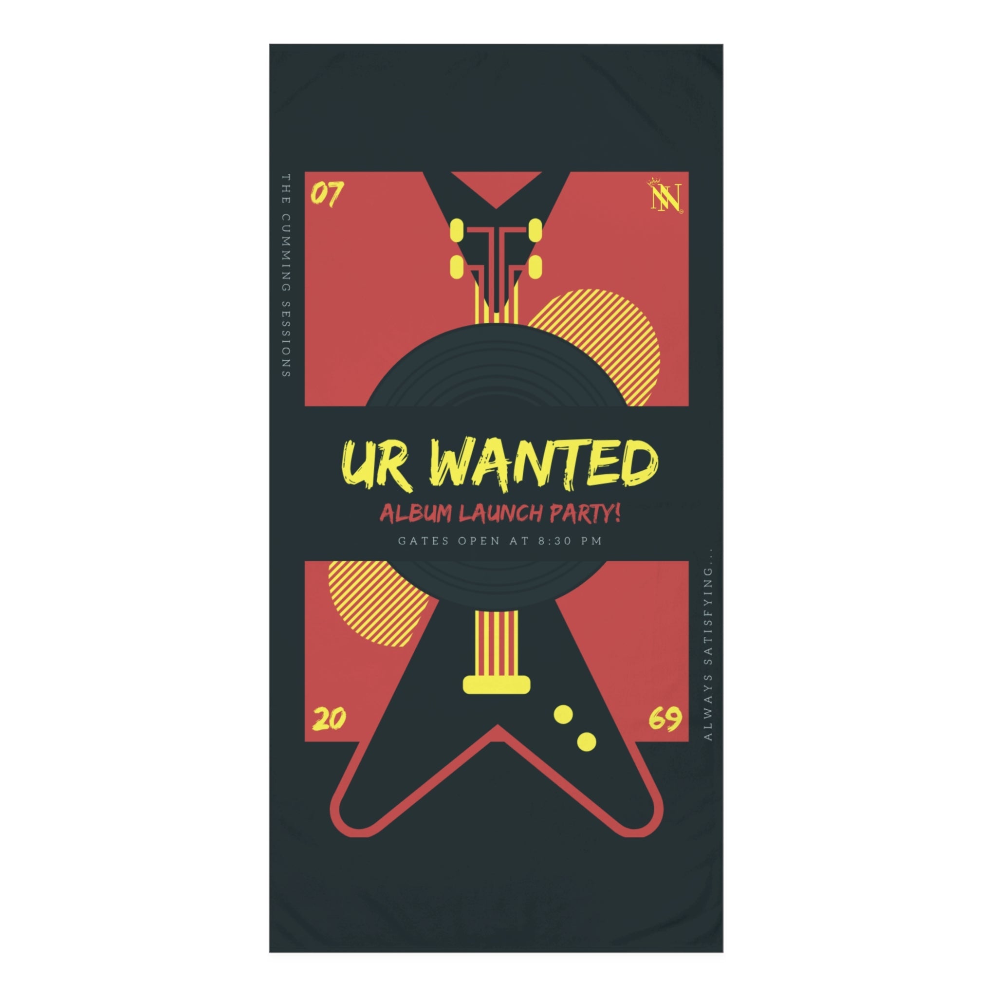 Ur Wanted Album Launch Party Anal Sex Towel