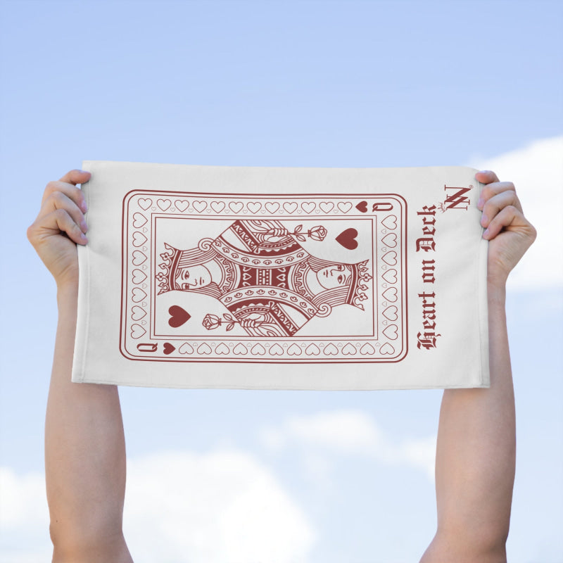 Queen Heart on Deck | Mix & Match Soft Fun-Flirty Lovers’ Towels