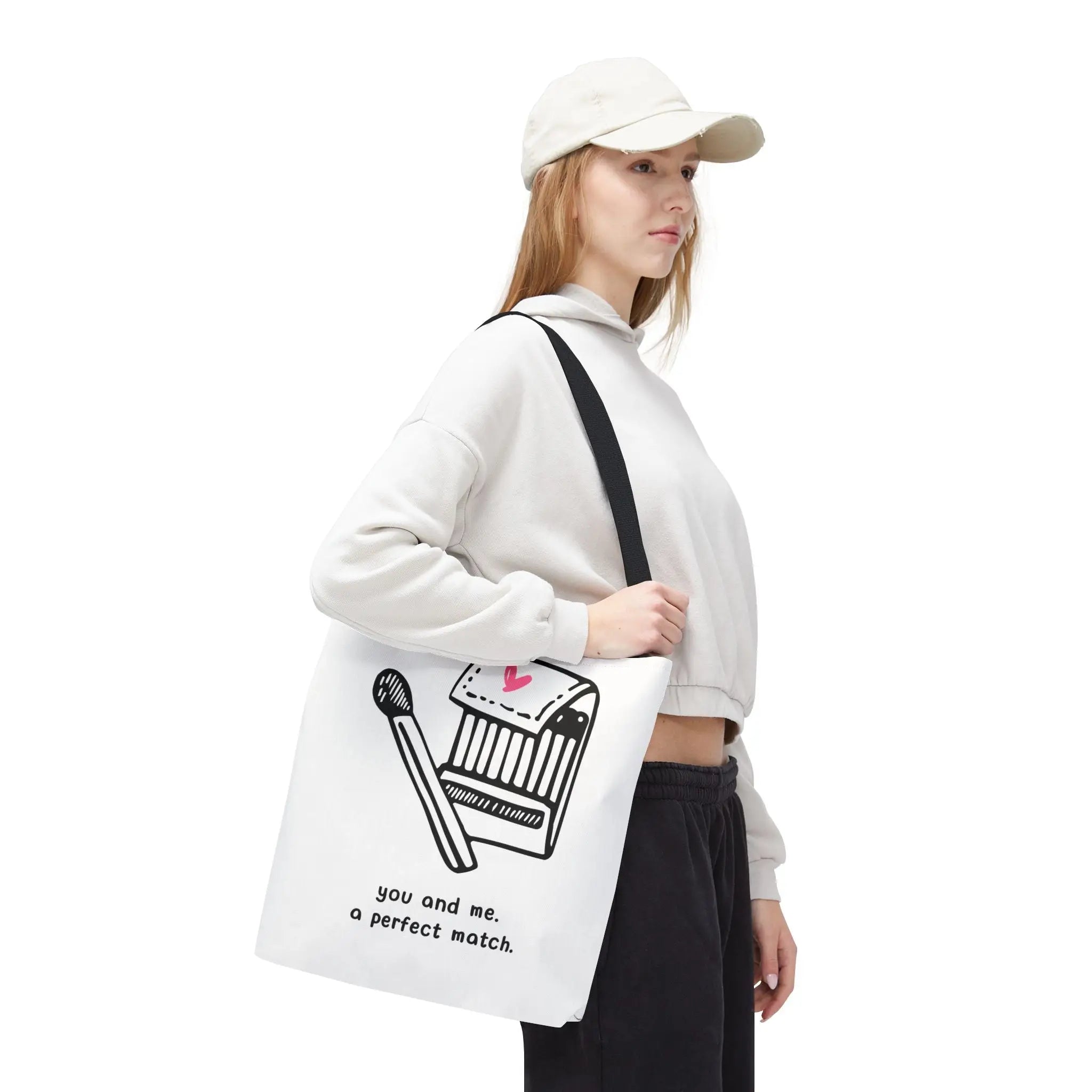 You and Me A Perfect Match | Mix & Match Fun-Flirty Lovers’ Totes
