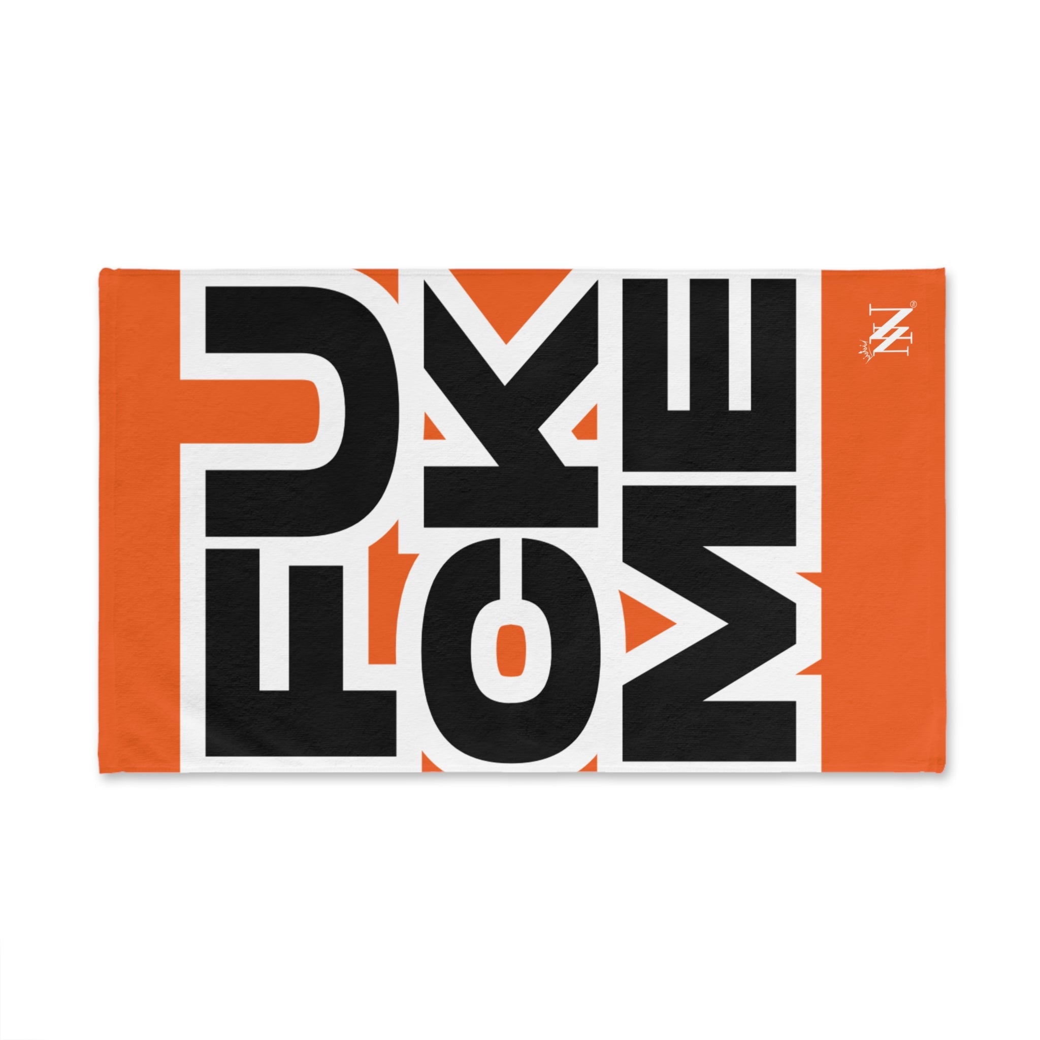 FUCK ME Block Letter Orange Cum Towel