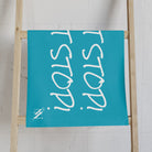 Don’t Stop! Don’t Stop Teal Cum Towel