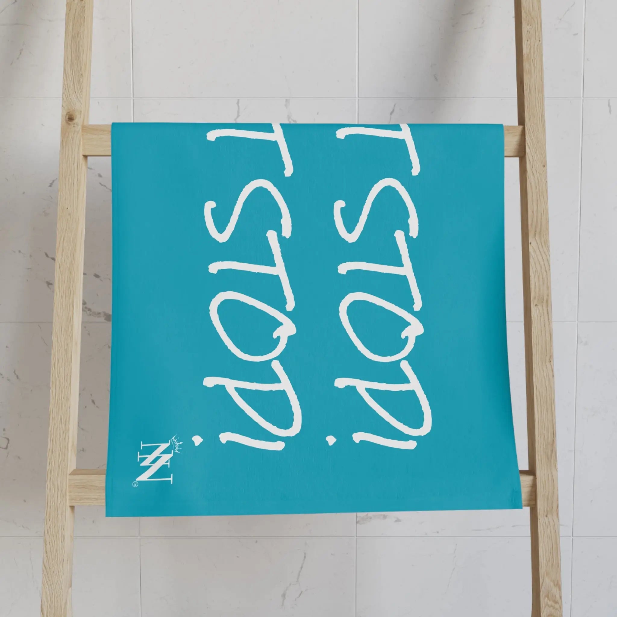 Don’t Stop! Don’t Stop Teal Cum Towel