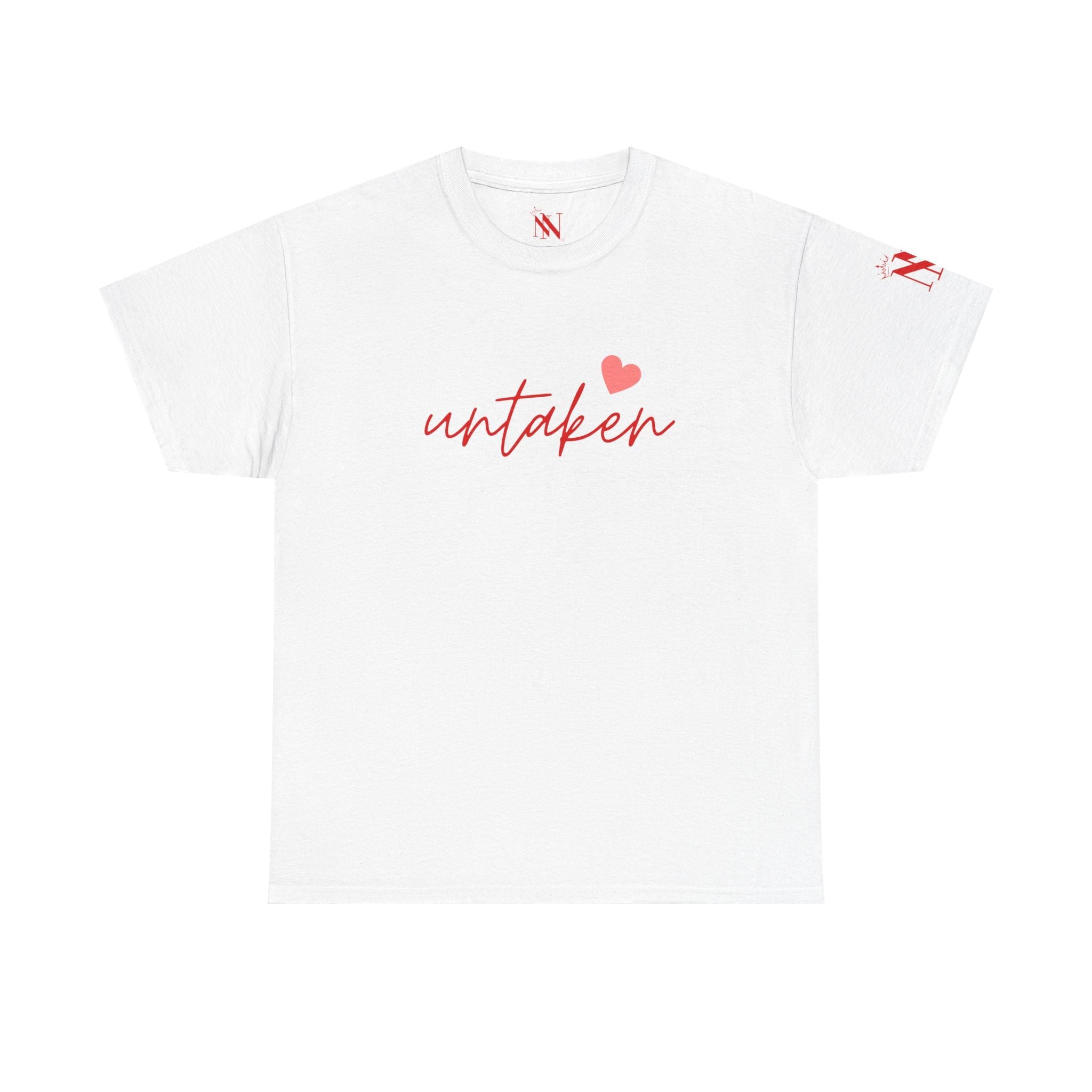 Untaken Heart | Mix & Match Cotton Unisex Fun-Flirty Lovers’ T-Shirts