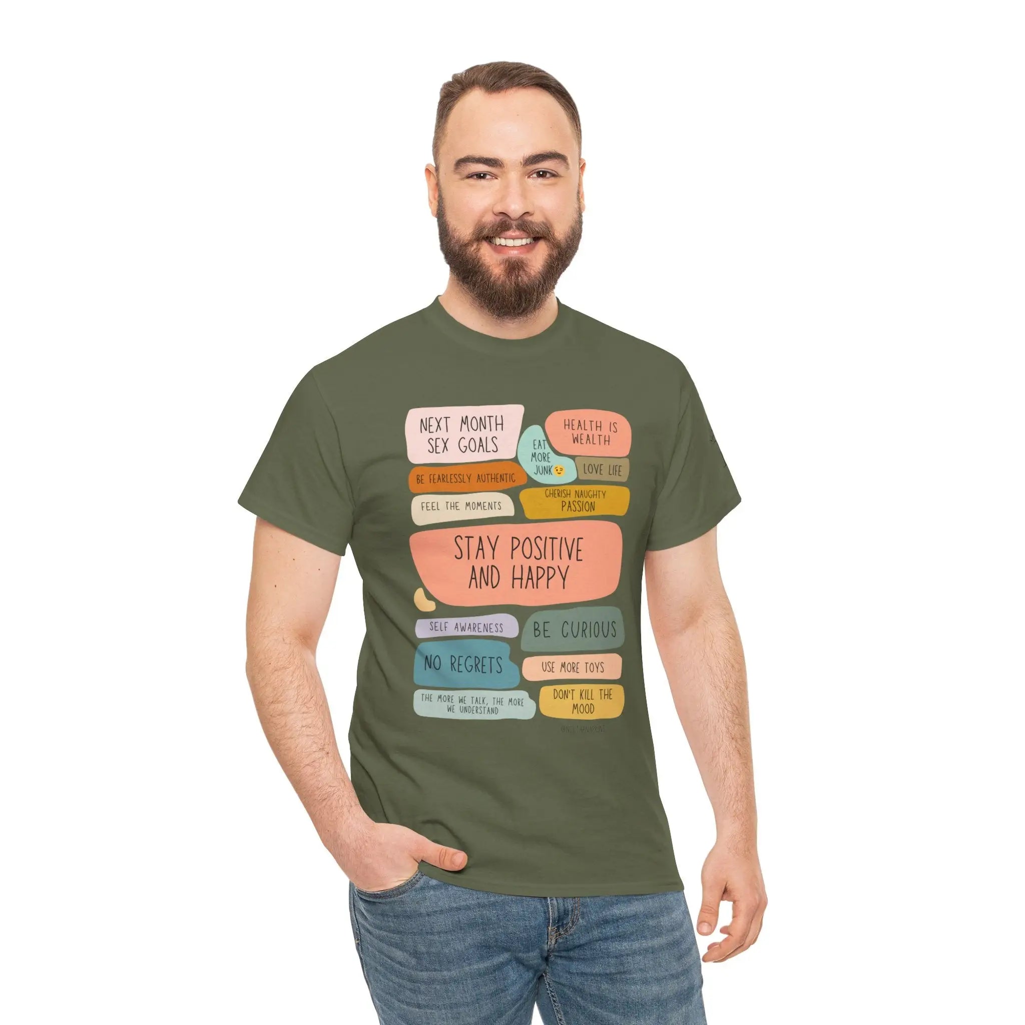 Sex Goals | Mix & Match 100% Cotton Unisex Fun-Flirty Lovers’ Tees