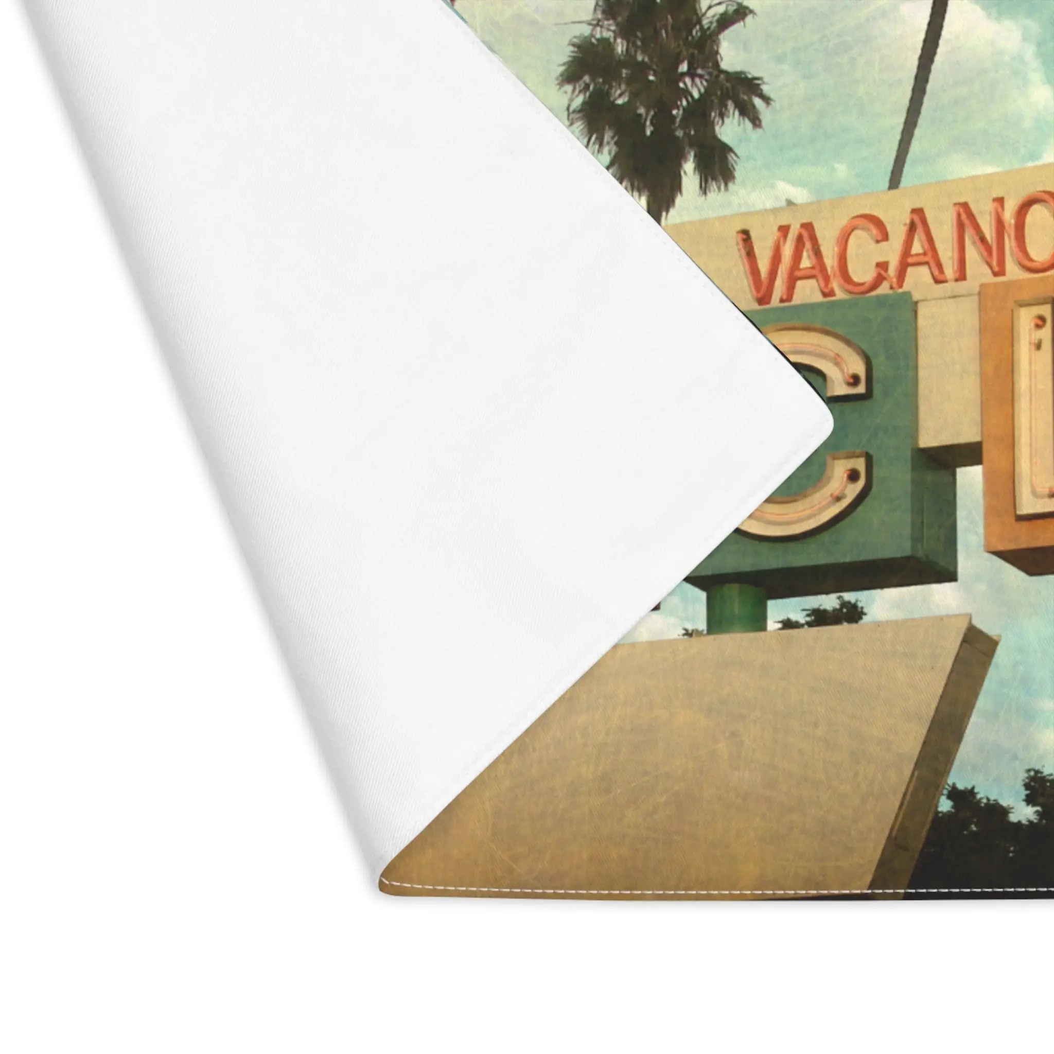 Retro Motel Vacancy Sex Toys Mat