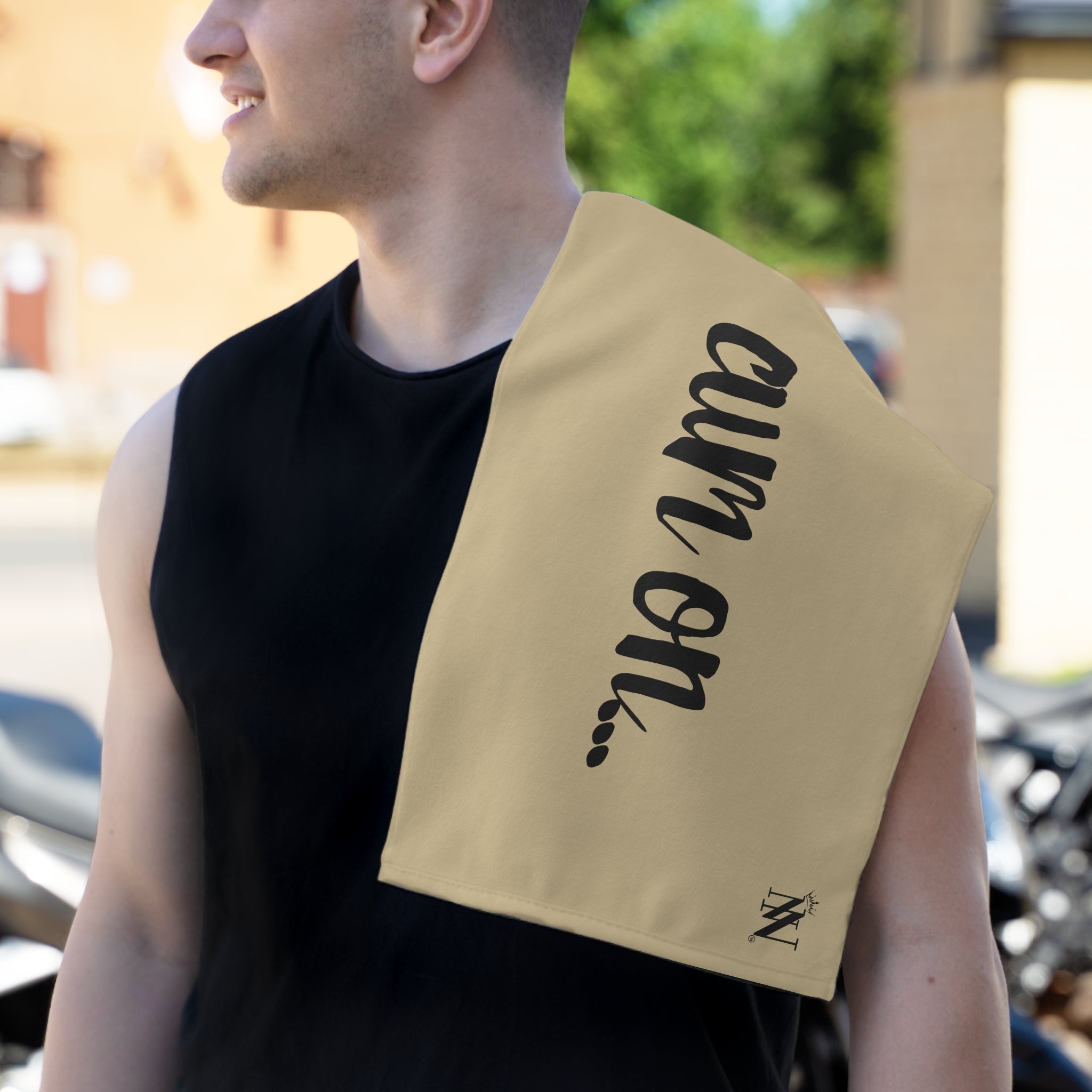 Cum On... Gold | Mix & Match Soft Fun-Flirty Lovers’ Towels