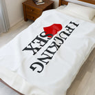 I Fucking Love Sex | Mix & Match Soft Fun-Flirty Lovers’ Blankets