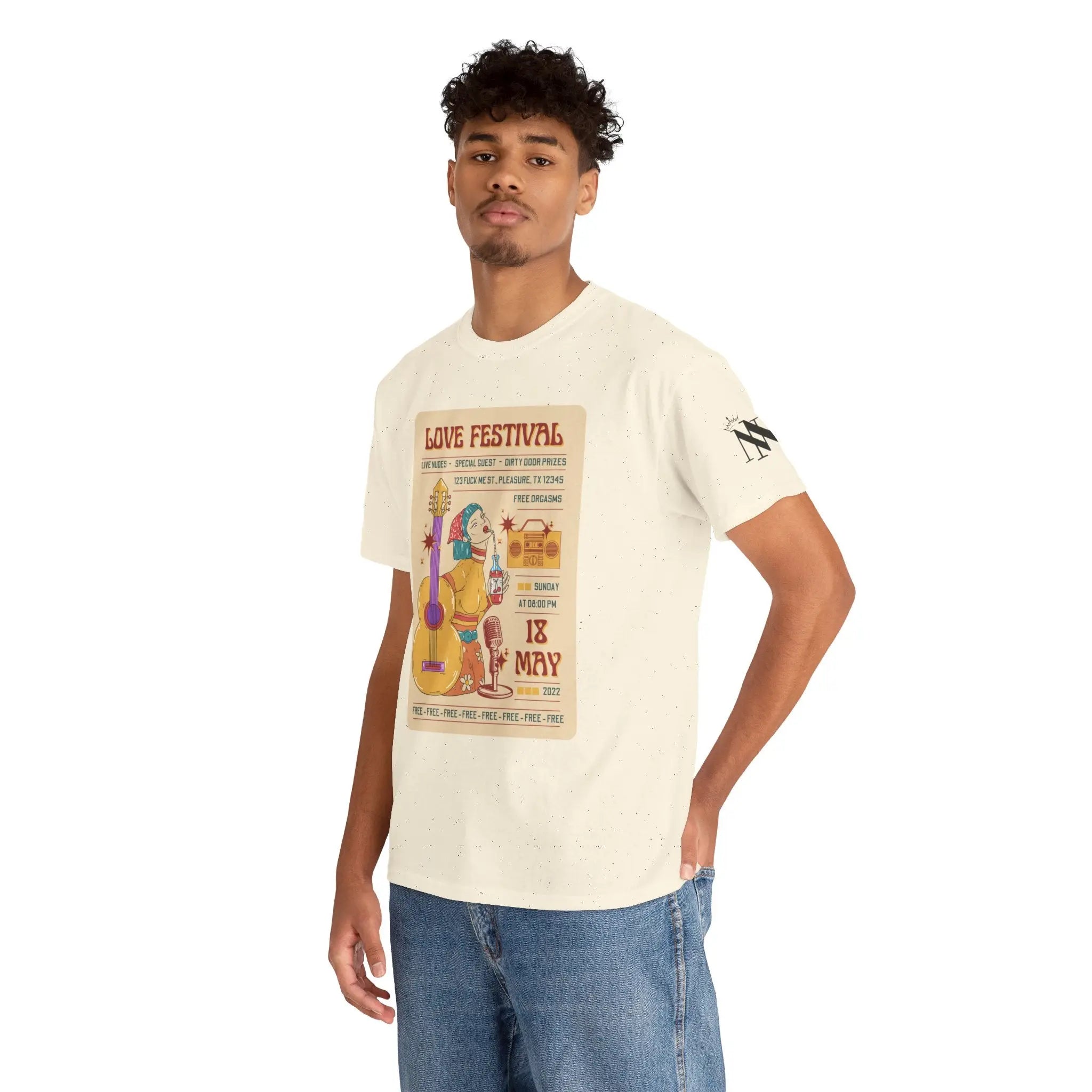 Love Festival! | Mix & Match 100% Cotton Unisex Fun-Flirty Lovers’ Tees