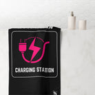 Attention Charging Station Big Ass Sex Towel