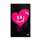 Smiling Drippy Heart | Nectar Napkins Classic Fun-Flirty Lovers’ Towels