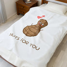 Nuts for You | Mix & Match Soft Fun-Flirty Lovers’ Blankets