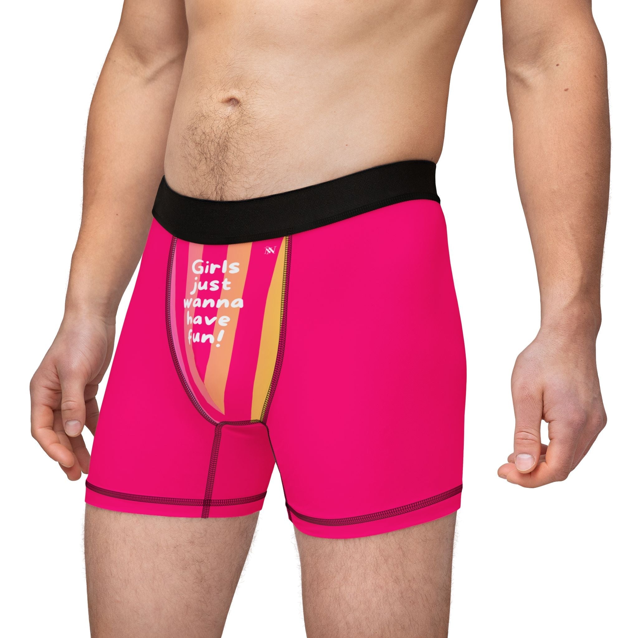 Girls Just Wanna Have Fun! | Mix & Match Men’s Fun-Flirty Lovers’ Boxer Briefs