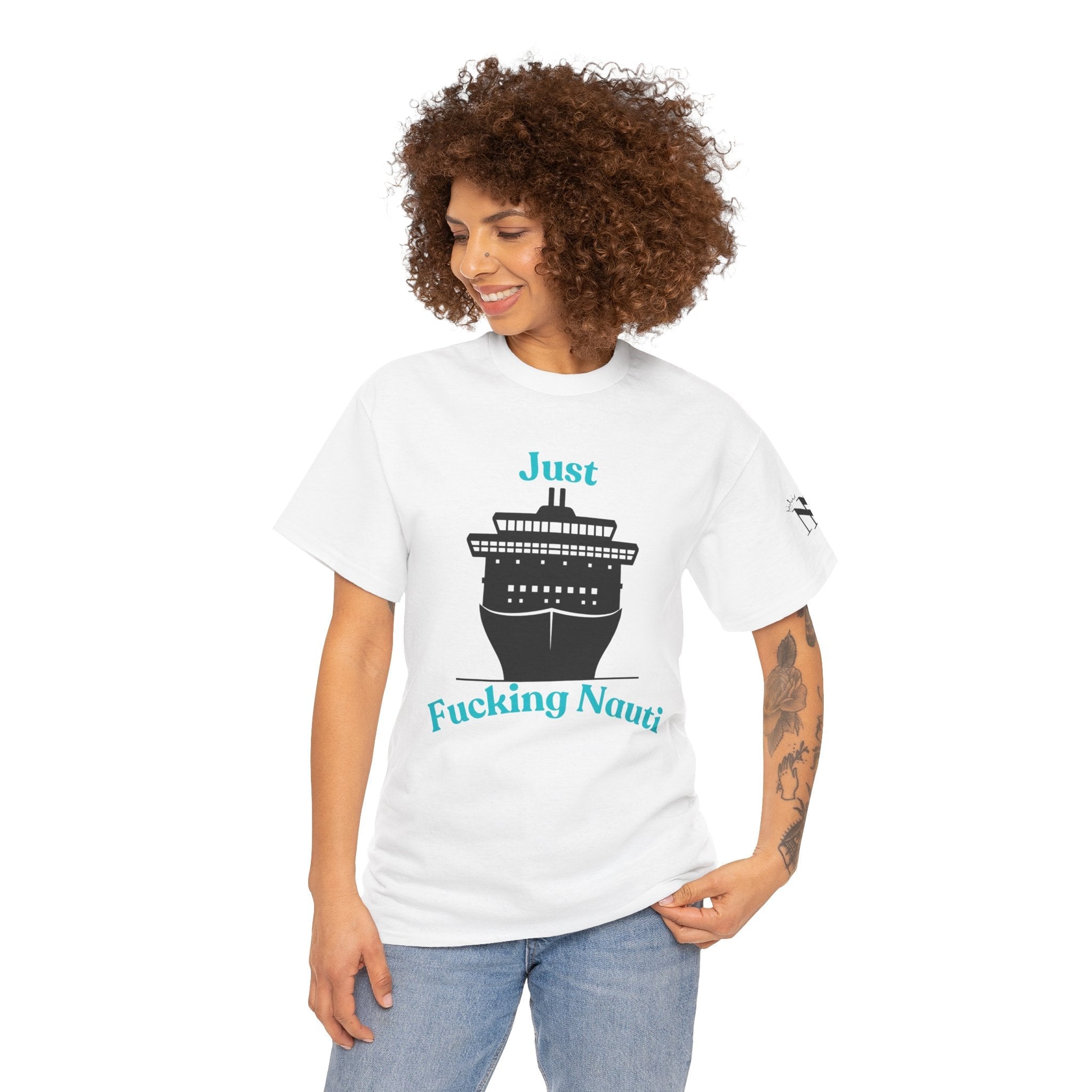 Just Fucking Nauti | Mix & Match 100% Cotton Unisex Fun-Flirty Lovers’ Tees