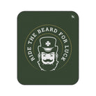 Ride the Beard for Luck St. Patrick’s Day | Mix Match Fun-Flirty Lovers’ Water-Resistant Blankets