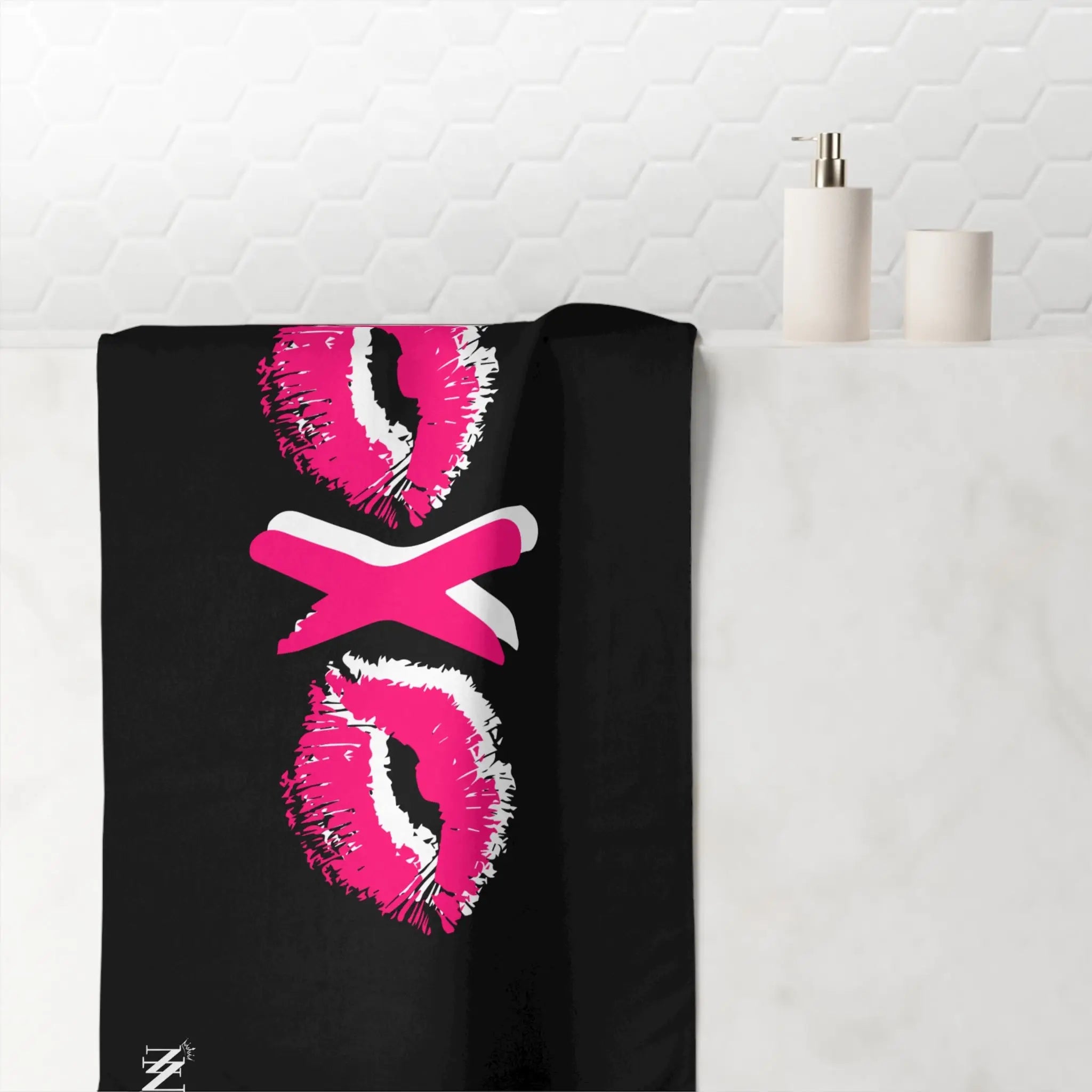 XO Kiss Mark | Mix & Match XL Fun-Flirty Lovers’ Towels