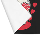 Seeing Hearts Skull Sex Toys Mat