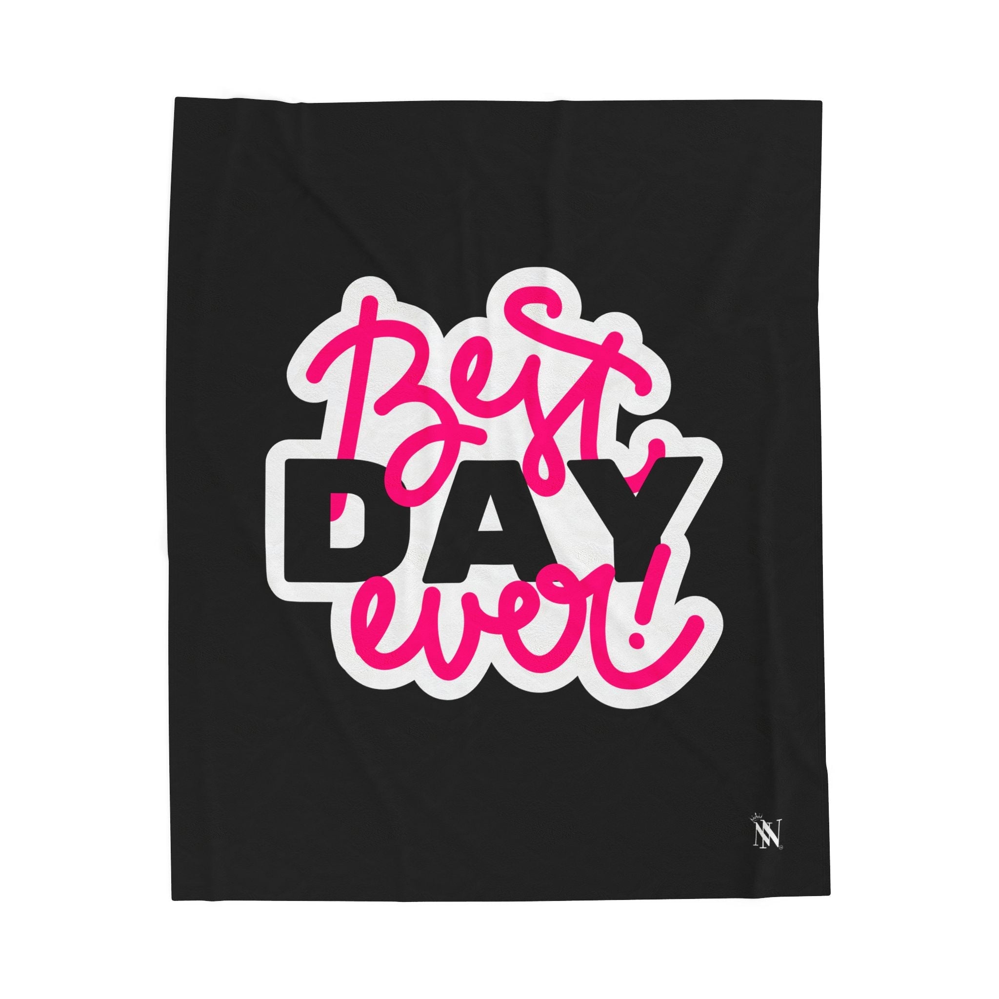 Best Day Ever! Romantic Gifts Silky Soft Love Blanket