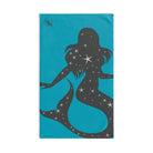 Mermaid Star Teal Cum Towel