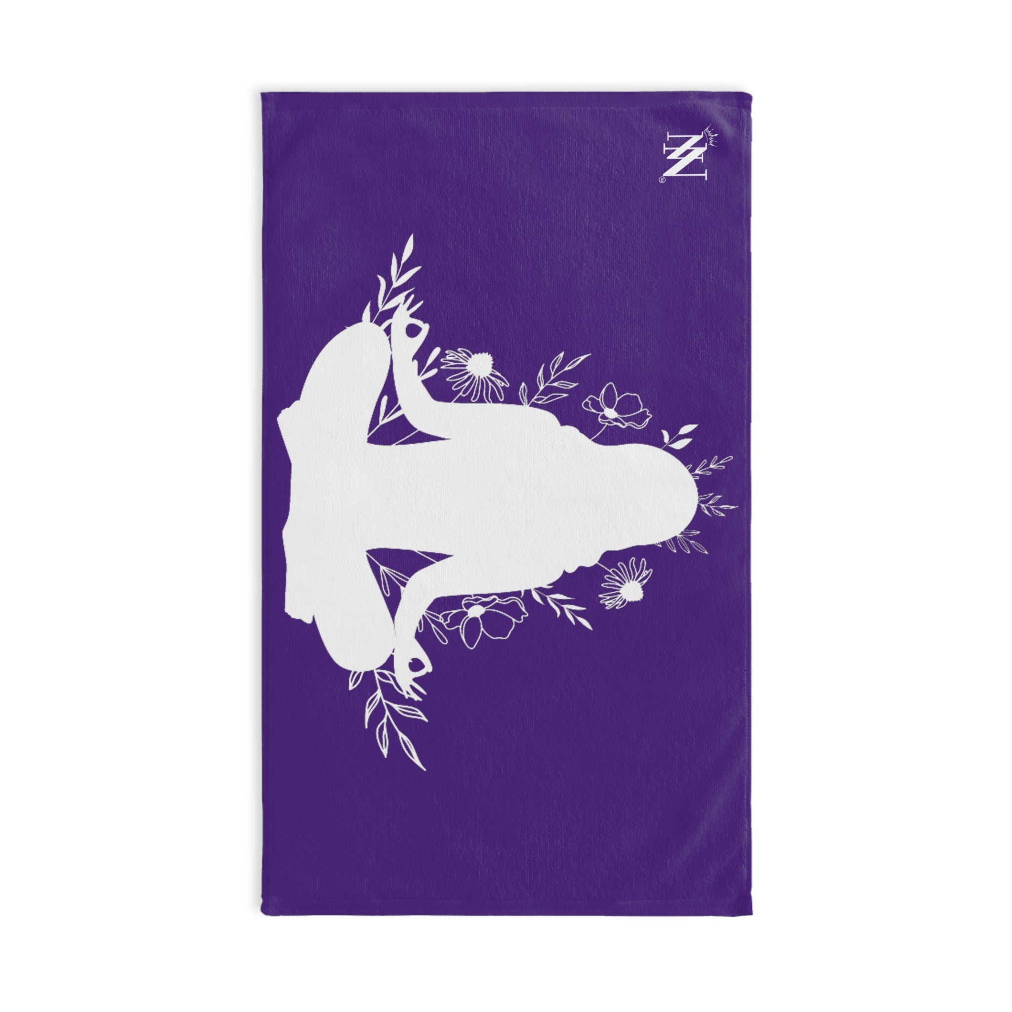 Seated Yoga Meditation Purple Cum Towel