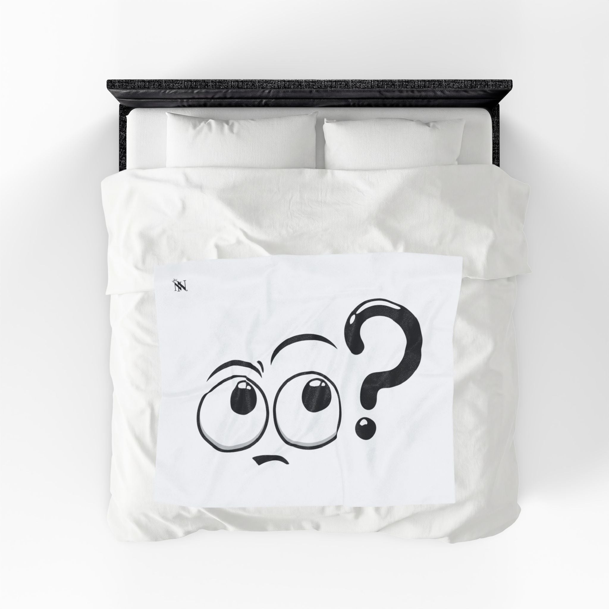 What Happened? Emoji Face Romantic Lovers Gifts Blanket