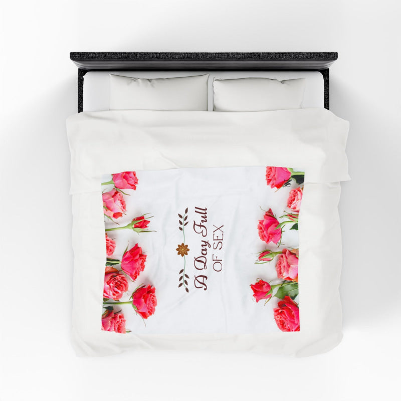 A Day Full of Sex | Mix & Match Soft Fun-Flirty Lovers’ Blankets