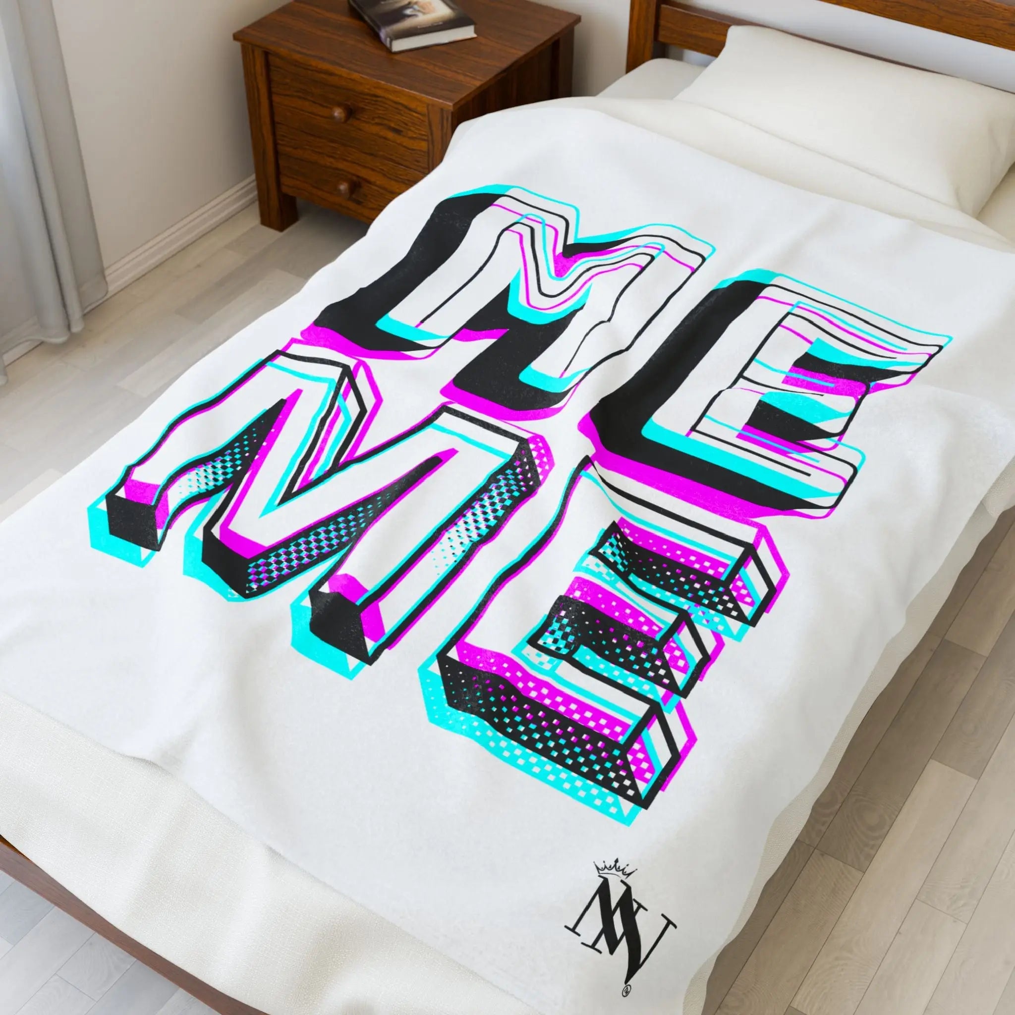 MeMe | Mix & Match Velveteen Fun-Flirty Lovers’ Blankets