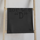 Thanks for the ’D’ Dark Grey | Mix & Match Classic Fun-Flirty Lovers’ Towels