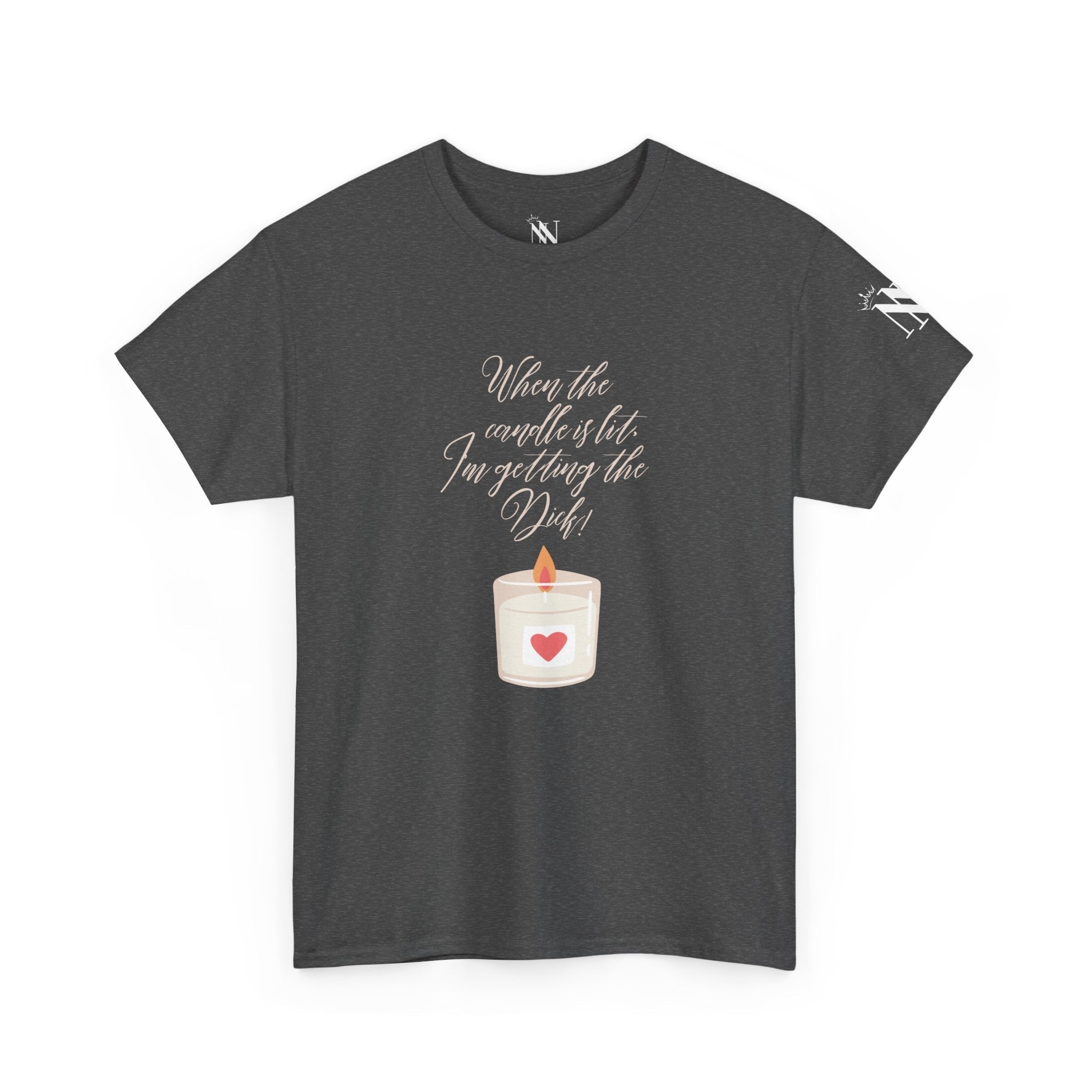 When the Candle is Lit | Mix & Match 100% Cotton Unisex Fun-Flirty Lovers’ Tees