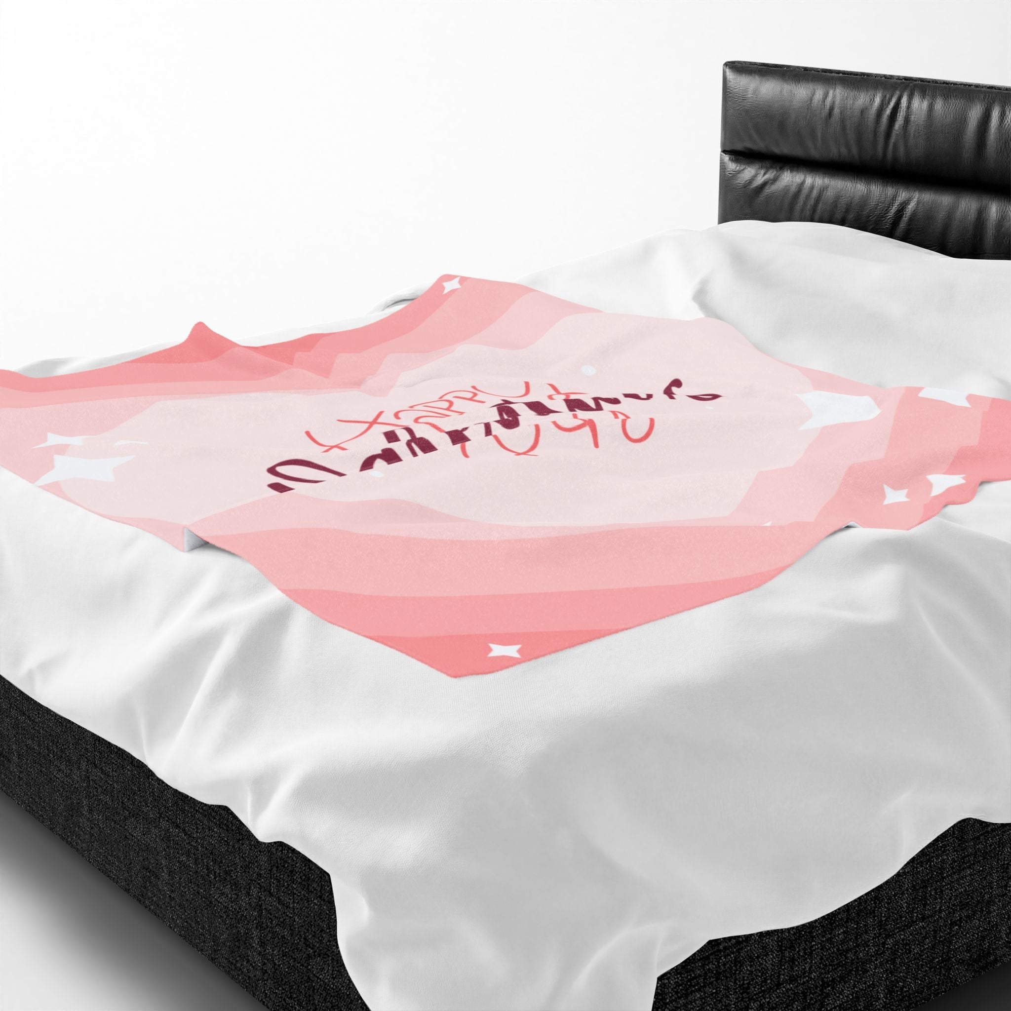 Happy Valentine’s Day Ombre Heart Romantic Sex Gifts Blanket
