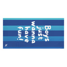 Boys Just Wanna Have Fun! | Mix & Match XL Fun-Flirty Lovers’ Towels