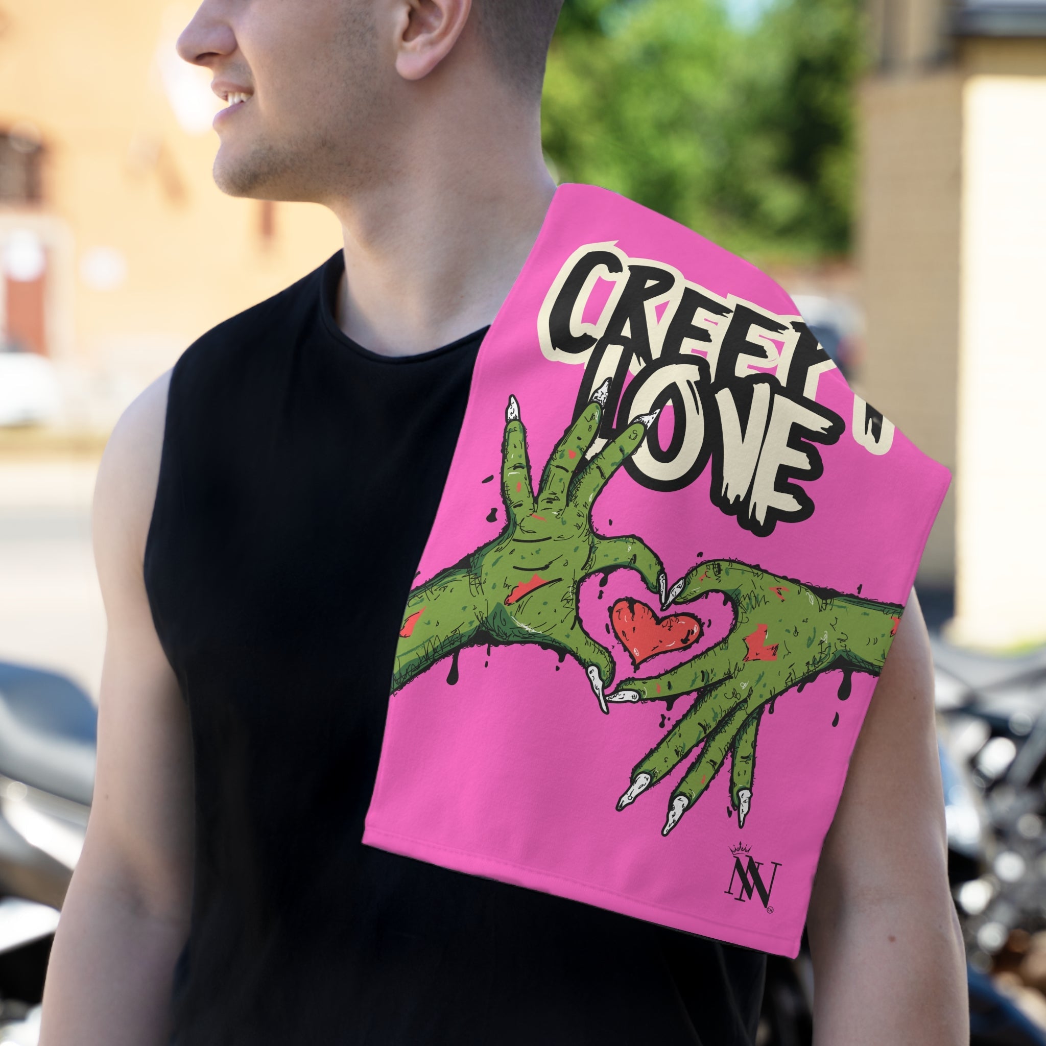 Creepy Love | Mix & Match Soft Fun-Flirty Lovers’ Towels
