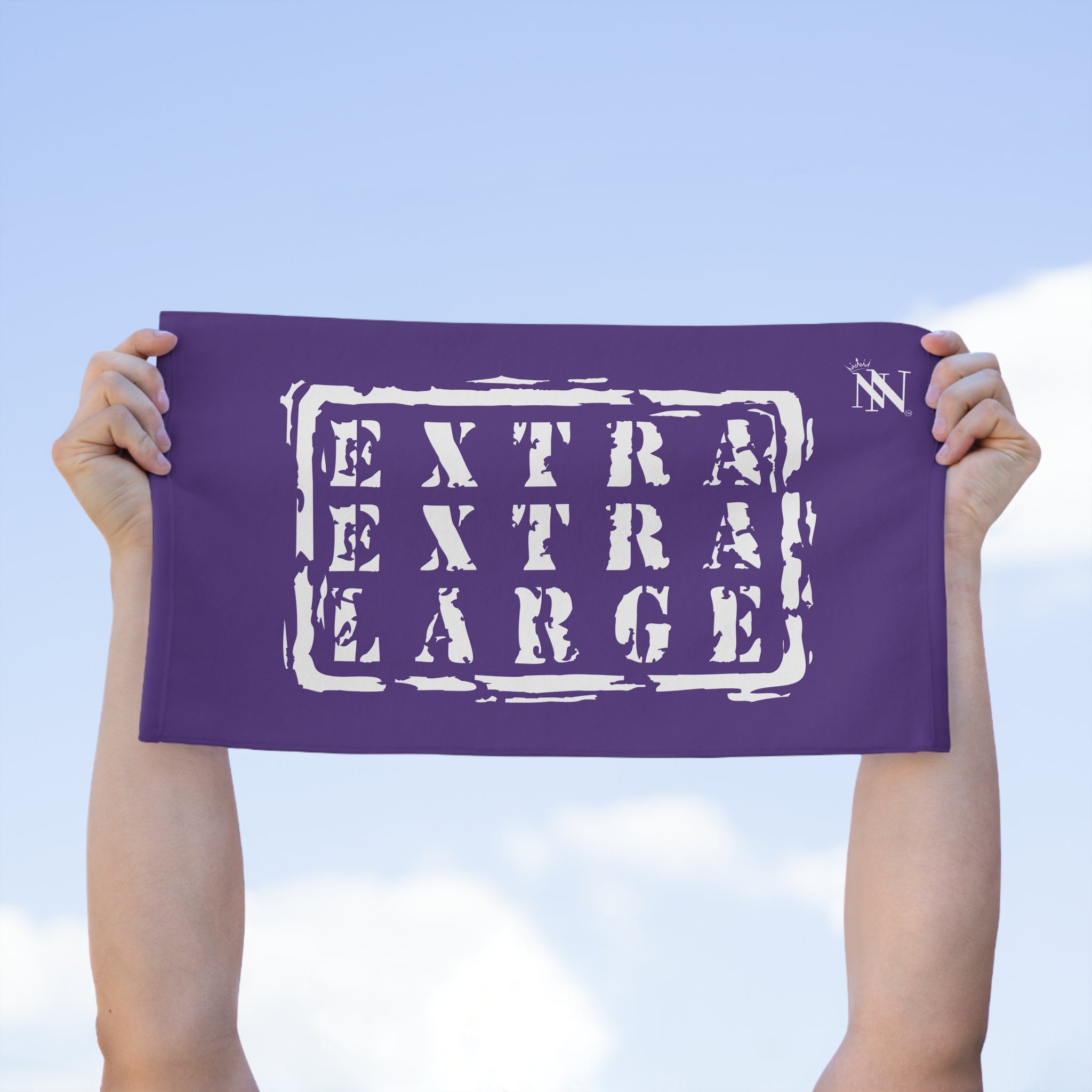 Extra Extra Large Purple | Mix & Match Soft Fun-Flirty Lovers’ Towels