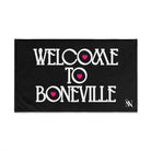 Welcome To Boneville | Nectar Napkins Classic Fun-Flirty Lovers’ Towels