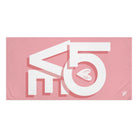 Block Letter Love Heart Big Anal Play Sex Towel