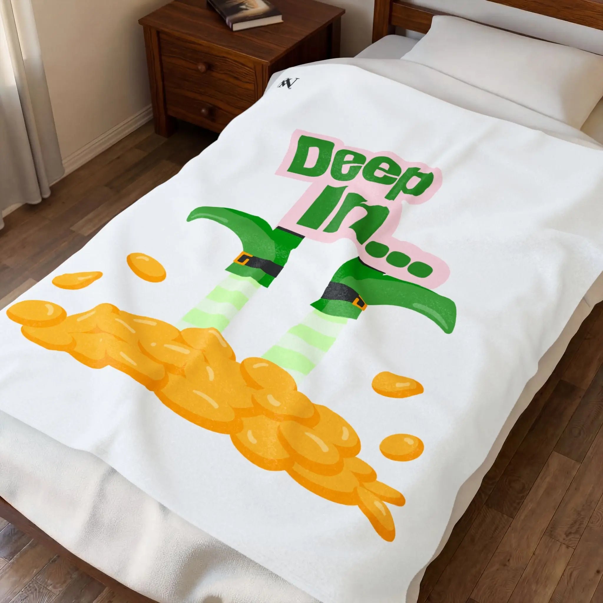 Deep in Irish Gold | Mix & Match Soft Fun-Flirty Lovers’ Blankets