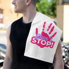 Don’t Stop! Handprint | Mix & Match Soft Fun-Flirty Lovers’ Towels