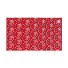 Hungry Drooling Emoji Pattern Red Cum Towel