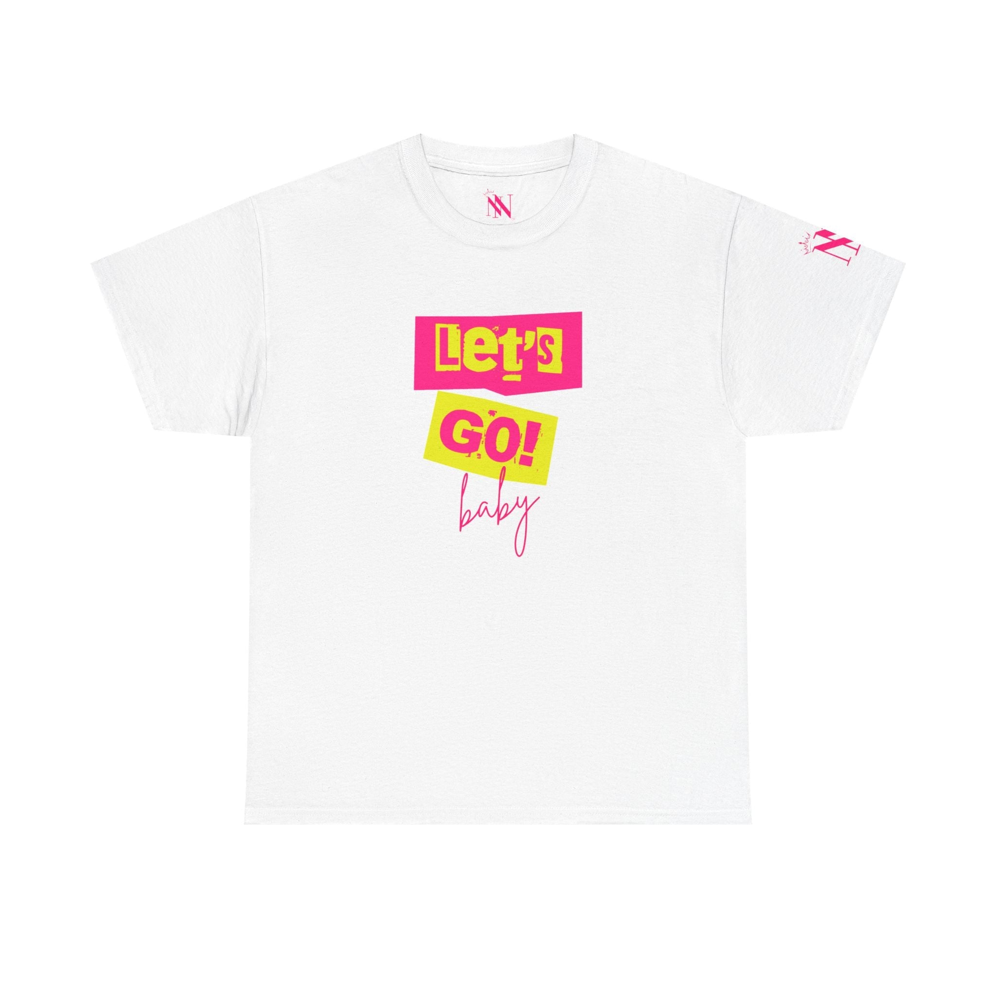 Let’s Go! Baby | Mix & Match Cotton Unisex Fun-Flirty Lovers’ T-Shirts