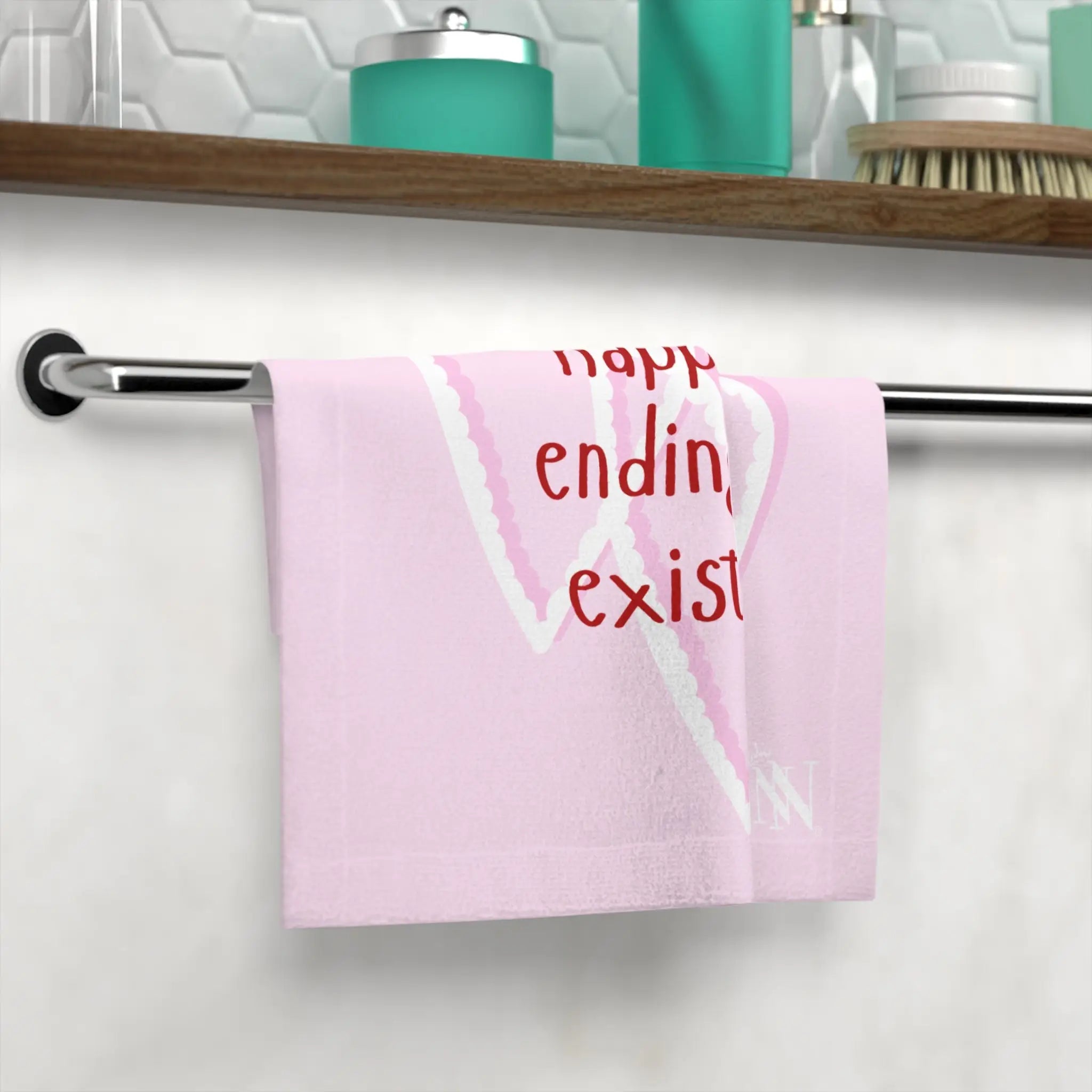 Happy Endings Exist! Two Hearts | Mix & Match Lils’ Fun-Flirty Lovers’ Towels