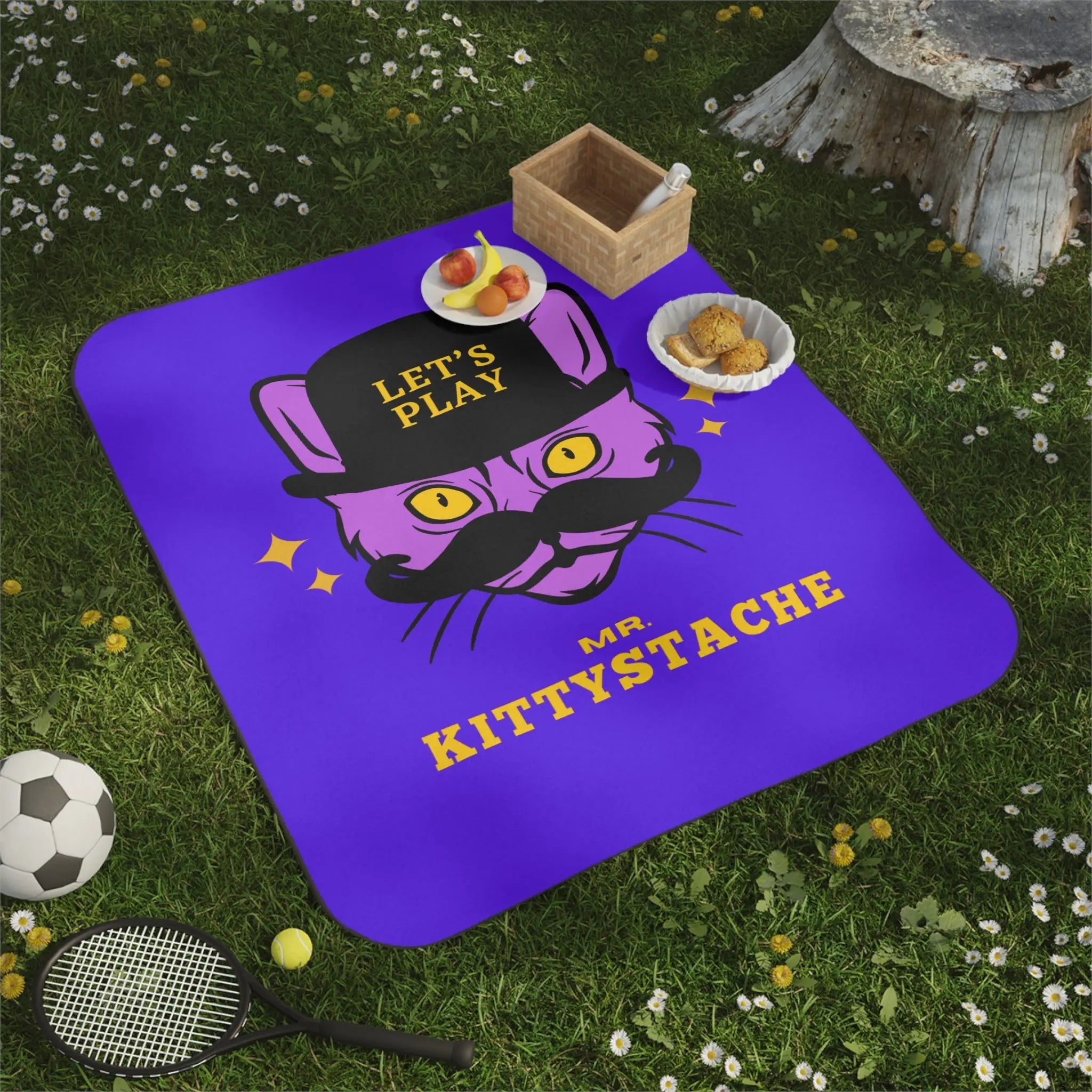 Mr. Kittystache Sex Blanket