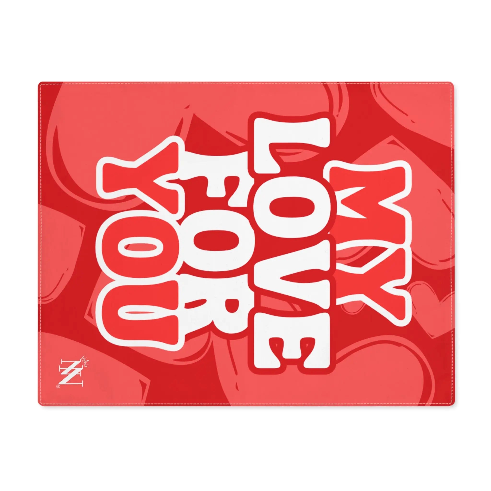 My Love for You Heart Pattern Sex Gifts Adult Toys Mat