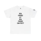 Real Friends | Mix & Match 100% Cotton Unisex Fun-Flirty Lovers’ Tees