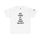 Real Friends | Mix & Match 100% Cotton Unisex Fun-Flirty Lovers’ Tees