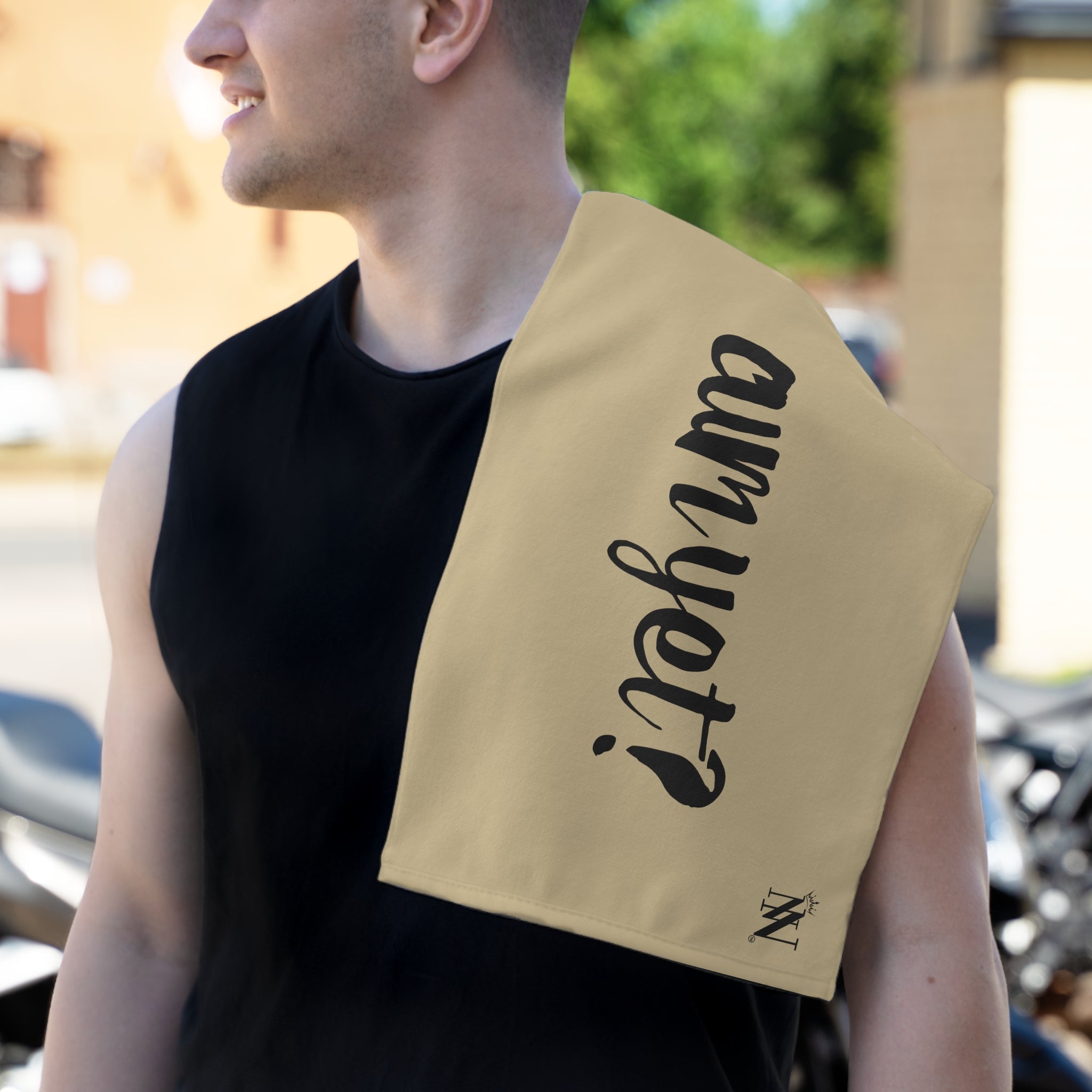 Cum Yet? Gold | Mix & Match Soft Fun-Flirty Lovers’ Towels