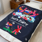 Let’s Party | Mix & Match Velveteen Fun-Flirty Lovers’ Blankets