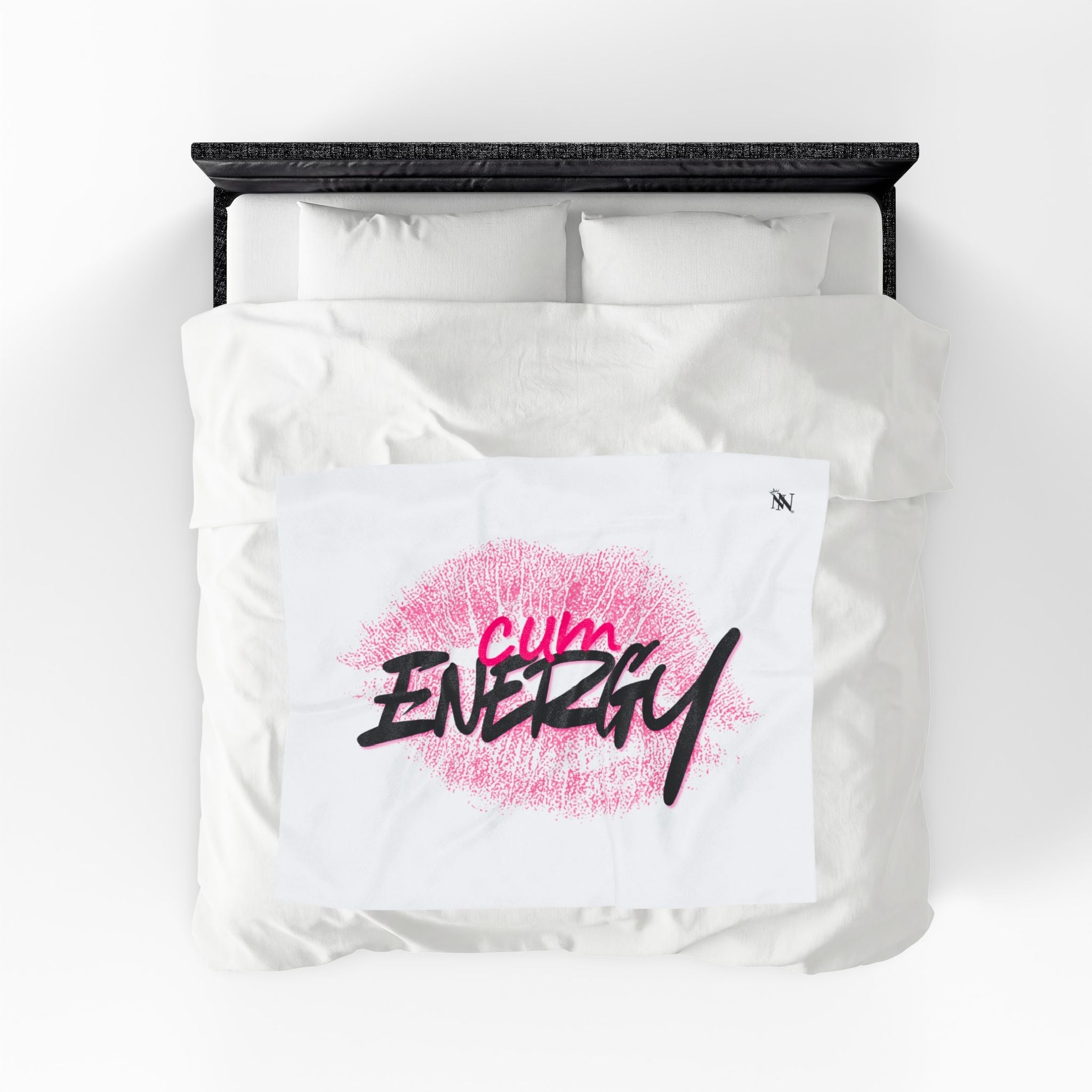 Cum Energy Kiss Romantic Lovers Gifts Blanket