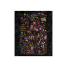 Mardi Gras Wicked Fantasy | Nectar Napkins Fun-Flirty Lovers’ Crushed Velvet Blankets