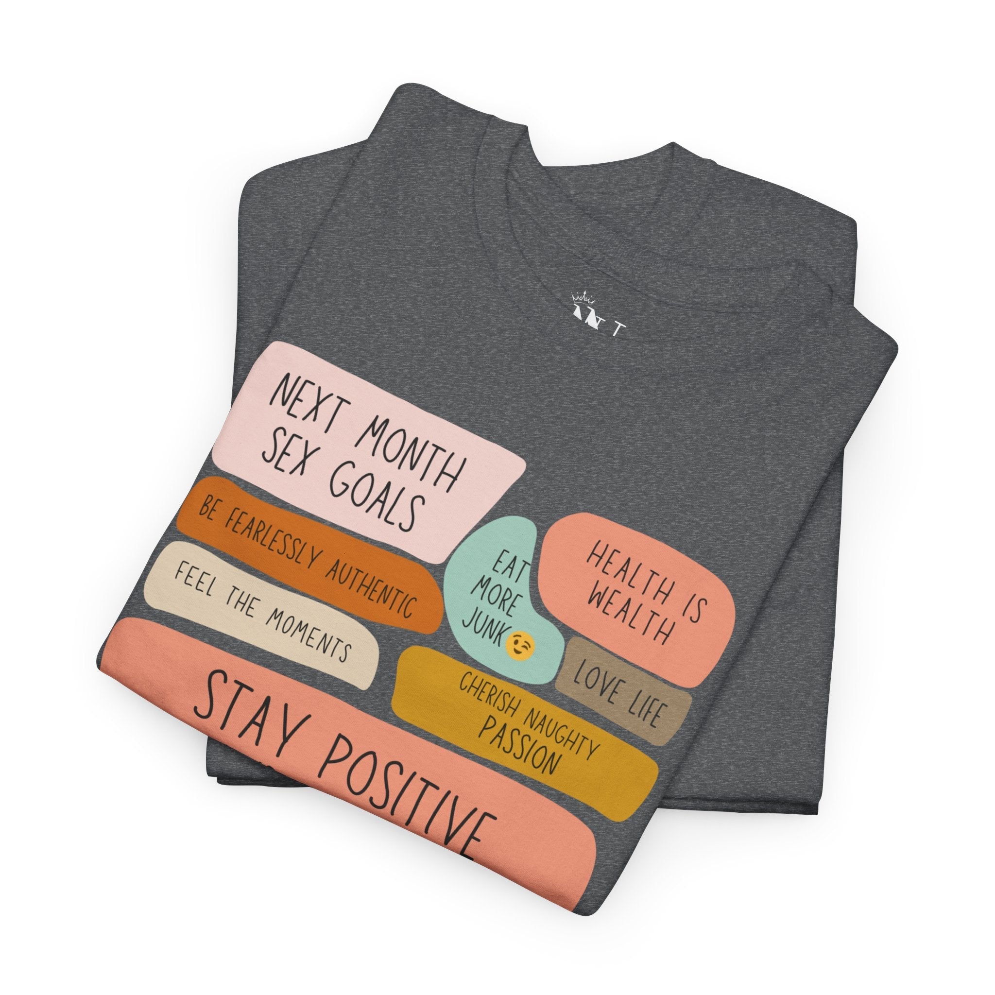 Sex Goals | Mix & Match 100% Cotton Unisex Fun-Flirty Lovers’ Tees