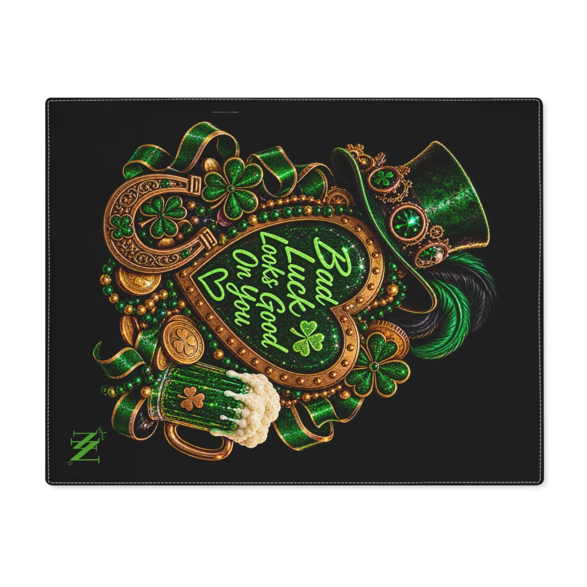 Bad Luck Looks Good on You Irish Sex Toy Mat